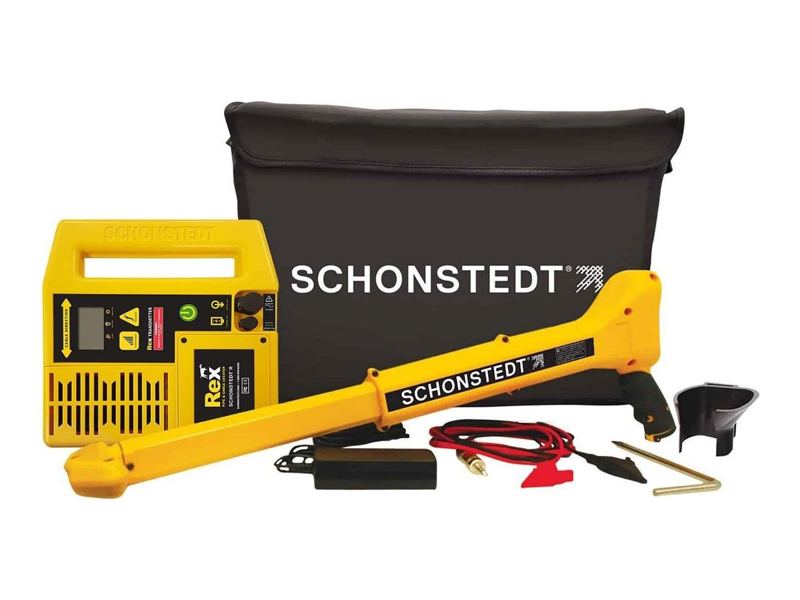 Schonstedt Rex receiver and transmitter