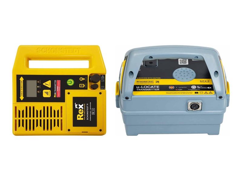 Schonstedt Rex and u-Locate transmitters